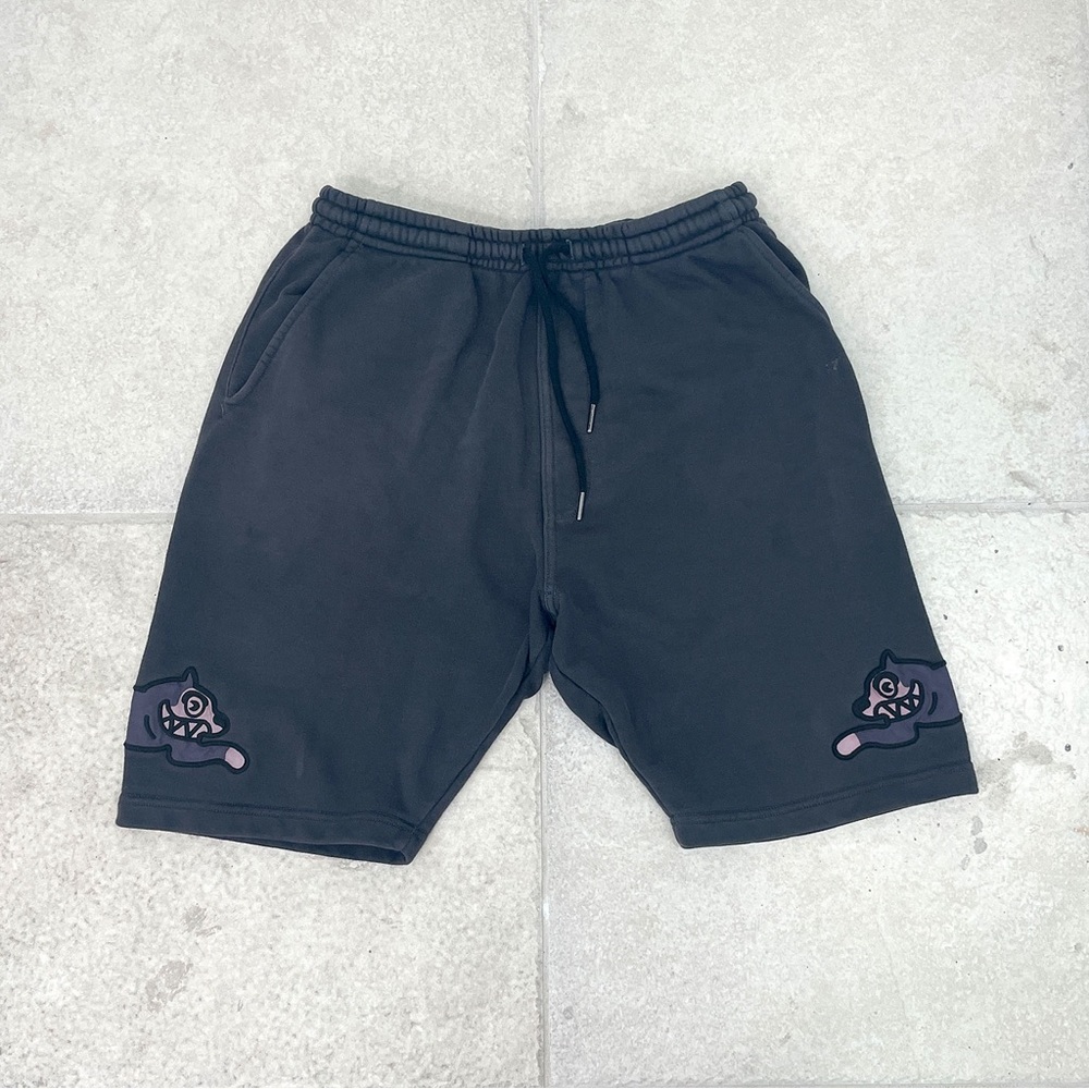 ICE CREAM looped terry MEN’S SWEATSHORTS (charcoal - LARGE)
